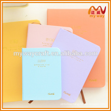 cutom hot stamping printing logo cover memo pad & notepad for office